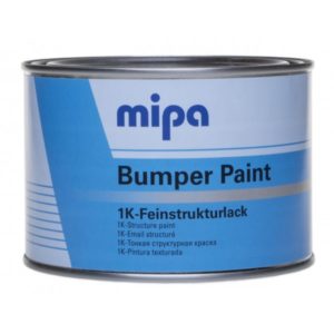 MIPA Bumper Paint 1K Структурная краска для бампера серая 0,5л (3шт/кор)